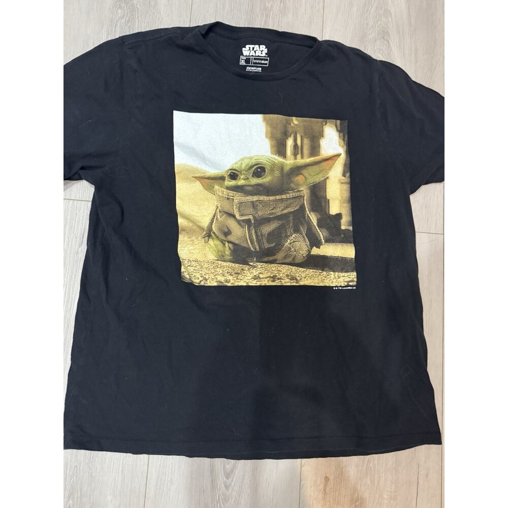 Star Wars Fifth Sun T-Shirt Size Xl Yoda Black